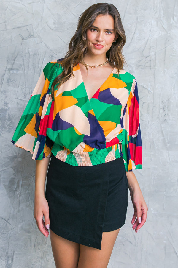 looking-my-best-woven-top Flying Tomato-Sophia's StyleTOPS-1